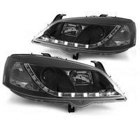 Scheinwerfer LED Feux De Jour Pour Opel Astra G Bj. 98-05 Noir