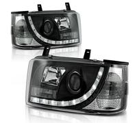 Scheinwerfer LED Feux Diurnes Optique Pour VW T4 Bus 90-03 Noir
