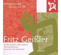 Scheitzbach, Avramova, Simm - Geißler,Fritz 1921-1984 - Symphonien Nr.5 & 11