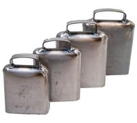 Schelbert Glockenschmiede Sonnaille plate Saint-Gothard - différentes tailles Cloche à bétail suisse