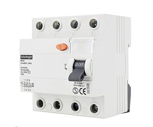 Schelinger Disjoncteur différentiel/interrupteur FI, 4 pôles, 63 A, 30 mA