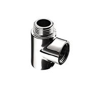 Schell 16240 1 Raccord en T 1/2", Laiton chromé, argenté