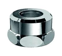 Schell 265010699 Raccord d'étanchéité à joint d'écrasement Raccord spécial avec compensation de longueur, chromé, 3/8" (9,5 mm) x 10 mm