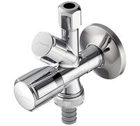 Schell Vanne d'équerre combinée COMFORT 035450699 G 2000/2 – sécurité, ASAG easy, anti-retour chromé