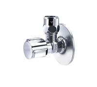 Schell 49110699 7881134 Comfort Soupape de régulation d'angle 3/8" forme courte avec ASAG Chromé