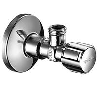 Schell Comfort robinet d'équerre de réglage 052120699 G 2000 / 2 AG x G 3/8 AG, avec fonction de réglage, chromé
