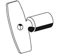 clé à douille Schell 782300399 pour POLAR et POLAR II, chrome mat