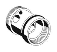 Schell Adaptateur d'électrovanne Schell pour montage mural Quantité:1