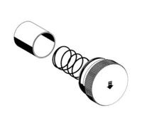 Schell Bouton de commande rapide LINUS SC-M Eau de mélange à fermeture automatique Quantité:1