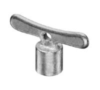 Schell Clé à douille Schell chromé mat, avec carré 5mm Quantité:1