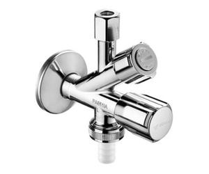 Schell Combinaison de filtres Schell Vanne d'angle COM chrome 1/2 Quantité:1
