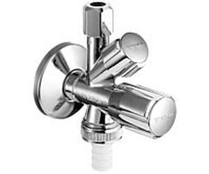 Schell Comfort Select valve d'angle combinée 035510699 avec Rückflussverhinderer 2000 / 2 "chrome