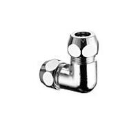Schell angle à double vis 064 460 699 3/8 x 3/8 x 10 mm, chromé