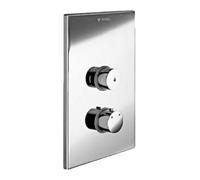 Linus Schell match1 018092899 plaque frontale en acier inoxydable, thermostat à fermeture automatique