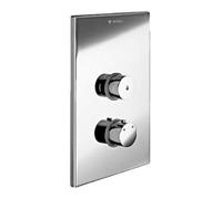 Schell Douche murale encastrée Schell LINUS type D-SC-T panneau frontal chromé Quantité:1