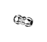 Schell Droite Double Raccordement 83/8 8x 8 Mm Raccordement À Compression Chromé