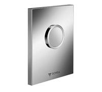 Schell Urinoir plat affleurant Édition 028001599 Compact Edition blanc