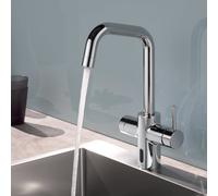 Schell Grandis e mélangeur de cuisine électronique 002420699 avec compartiment à piles, 6 V, pour eau mitigée, chromé