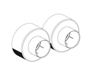 Schell Jeu de rosettes Schell VITUS chromé Quantité:1