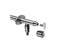 Schell Raccord complet antigel Polar II avec aérateur de tuyau 039960399 DN 15, chrome mat, avec aérateur de tuyau