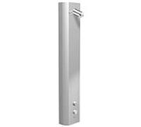 Schell Linus douche murale 008250899 aluminium anodisé, thermostat, désinfection, faible aérosol, DK