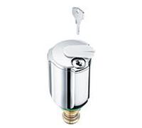 Schell poignée sanitaire SECUR 226340699 partie supérieure, zip, verrouillable, 2000 /2", chromé