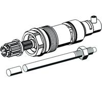 Schell Polaire II Haut Avec Broche pour Polaire 2 Außenwandarmatur 222360099