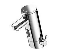 Schell Puris e mitigeur électronique de lavabo 012140699 chromé, bloc d'alimentation, fonctionnement sur secteur, pour eau mitigée