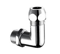 Schell Schell Raccord coudé G 1/2 AGxG 3/8 AG, d= 10mm, chromé Quantité:1