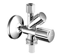 Schell Robinet d'angle combiné Schell QUICK COMFORT pour 1/2 adaptateur de prise chromé Quantité:1