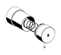 Schell Schell Bouton de commande à fermeture automatique pour D-SC-T, complet Quantité:1