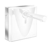 Schell Schell Cadre de montage WALIS E plastique, pour installation AP, chromé Quantité:1