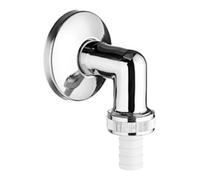 Schell Schell Coude de raccordement G 1/2 AG, avec rosace et ASAG easy, chromé Quantité:1