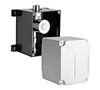 Schell Schell ensemble de carcasse d'urinoir encastré Comp II pour urinoir mural 1/2 Quantité:1