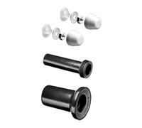 Schell Schell Kit d'entrée et de sortie WC pour tuyau d'évacuation WC mural 90mm Quantité:1