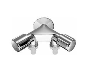 Schell Schell NA vanne double COMFORT 1/2 ch avec RFV avec 2 raccords de flexible Quantité:1
