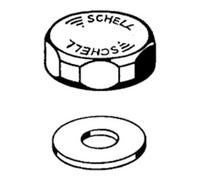 Schell Schell pièces de rechange pour robinet de chasse d'eau WC SCHELLOMAT, bouchon d'étanchéité Quantité:1