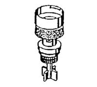 Schell Schell pièces de rechange pour robinet de chasse d'eau WC SCHELLOMAT, piston complet Quantité:1