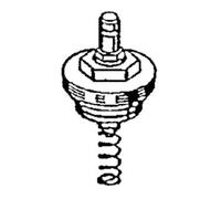 Schell Schell pièces de rechange pour robinet de chasse d'eau WC SCHELLOMAT, tête d'étanchéité complète Quantité:1