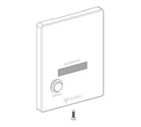 Schell Schell Plaque avant WC EDITION E déclenchement manuel, acier inoxydable Quantité:1