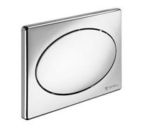 Schell Schell Plaque de commande WC chromée, Start-Stop Quantité:1