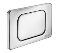 Schell Schell Plaque de commande WC en acier inoxydable, démarrage-arrêt Quantité:1
