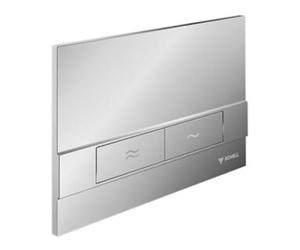 Schell Schell Plaque de commande WC MONTUS BOARD blanche, commande avant ou supérieure, pour double chasse Quantité:1