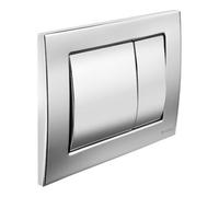 Schell Schell Plaque de commande WC MONTUS FIELD vc, commande avant ou arrière, pour double chasse Quantité:1