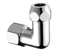 Schell Schell Raccord coudé G 1/2 FF x G 3/8 FM, d= 10 mm, chromé Quantité:1