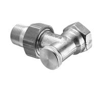 Schell Schell Raccord radiateur R 1/2xG 1/2 F, angle, avec vanne, MS chromé Quantité:5