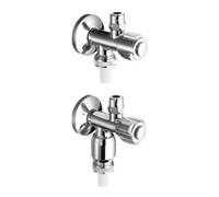 Schell Schell Robinet d'arrêt d'angle double COMFORT 2x G 3/8 mâle, avec ASAG E, avec RV, sans RB, vc Quantité:1