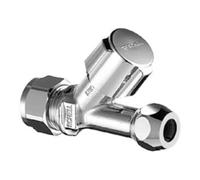 Schell Schell Robinet d'arrêt incliné COMFORT DN 15, G 1/2 AG, d= 15mm, chromé Quantité:1