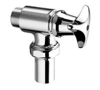 Schell Schell Robinet de chasse d'eau WC SCHELLOMAT avec poignée trois étoiles 3/4 chromé Quantité:1