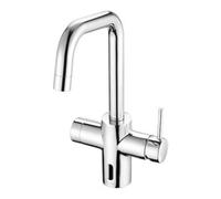 Schell Schell Robinet de cuisine électrique GRANDIS E avec raccord B, 6 V, pour eau mixte, chromé Quantité:1